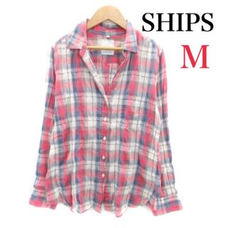 シップス(SHIPS)のSHIPS カジュアルシャツ 長袖 チェック柄  秋冬(シャツ/ブラウス(長袖/七分))