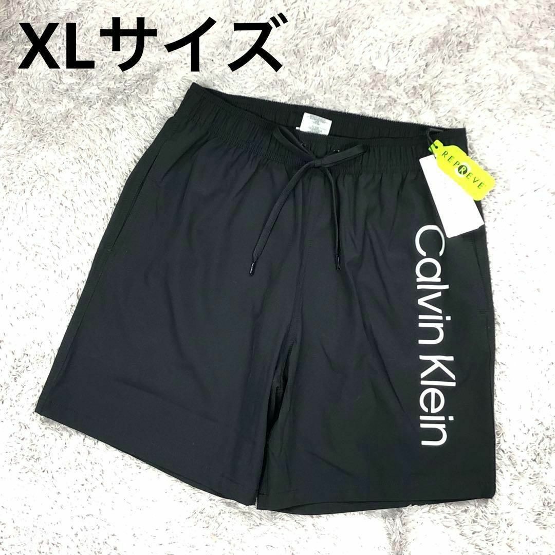 XL⭐Calvin Klein⭐カルバンクライン⭐新品 水着海パン黒 - 一般水着