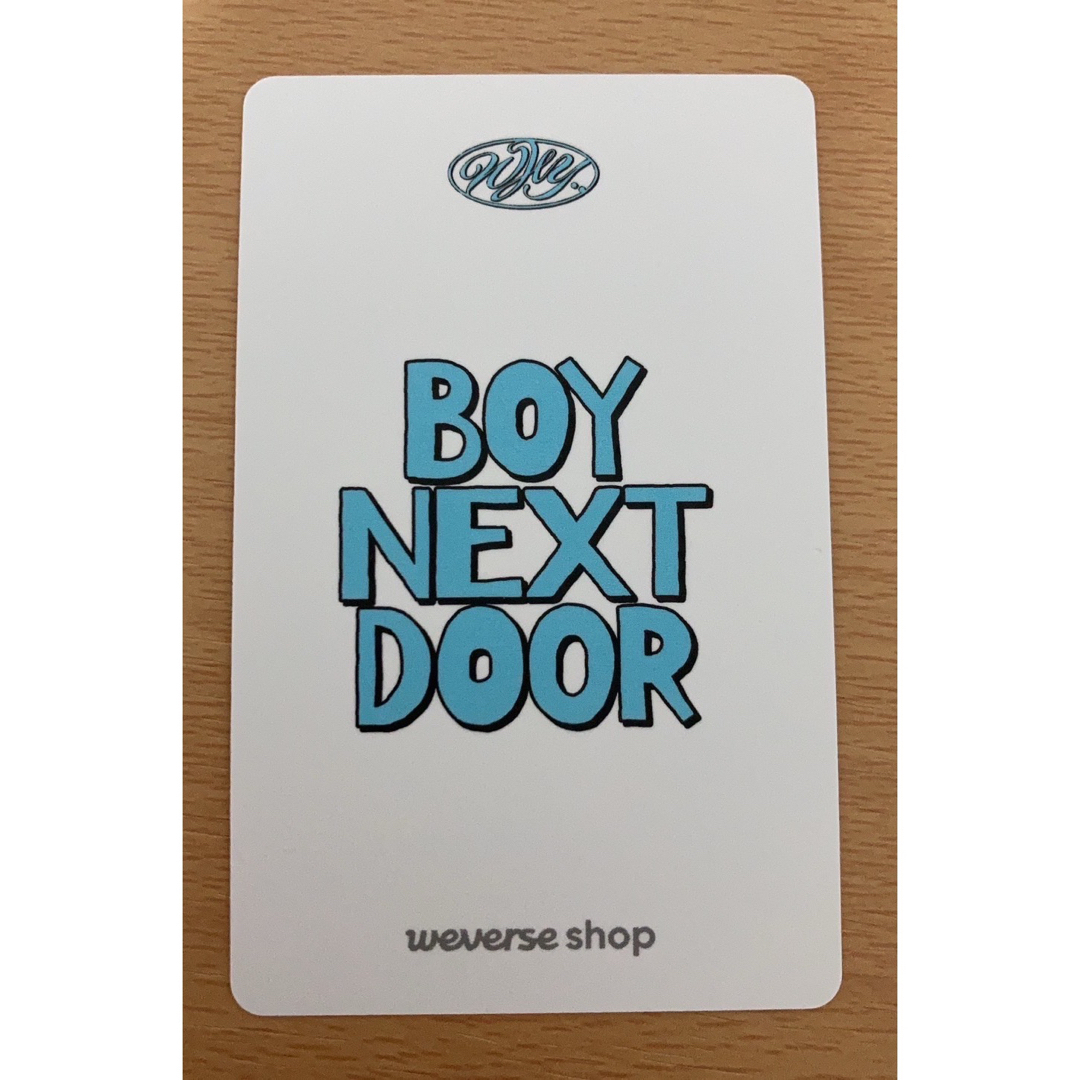 ジェヒョン BOYNEXTDOOR WHY COMEBACK LIVE トレカの通販 by mone_shop