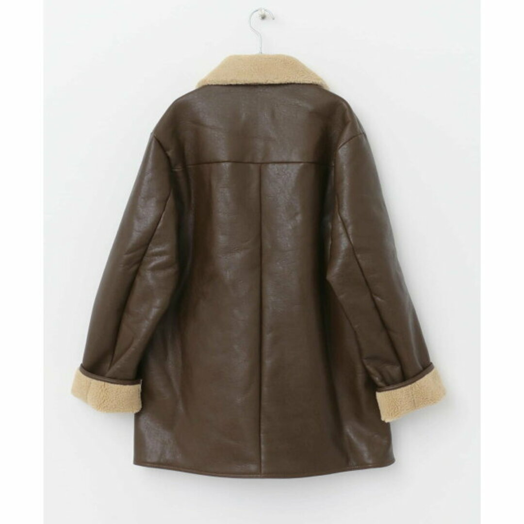 URBAN RESEARCH ROSSO(アーバンリサーチロッソ)の【BLACK】le fauxleathermustanghalfcoat レディースのジャケット/アウター(その他)の商品写真