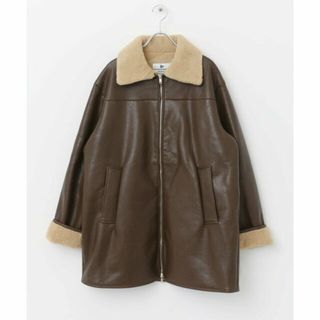 アーバンリサーチロッソ(URBAN RESEARCH ROSSO)の【BROWN】le fauxleathermustanghalfcoat(その他)