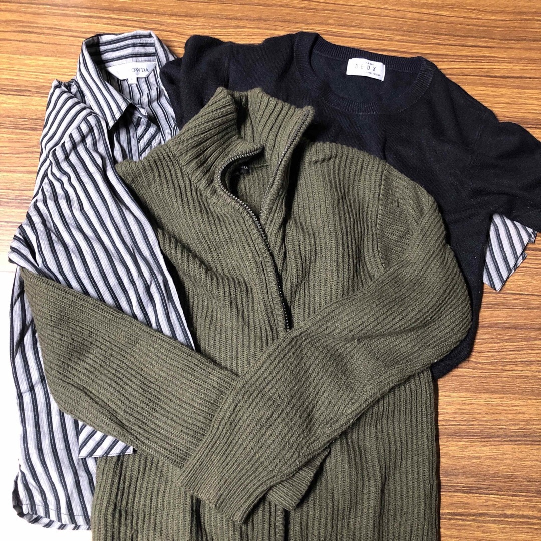 昭和おばちゃん洋服セット レディースのトップス(ニット/セーター)の商品写真