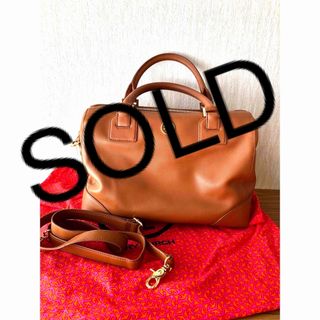 トリーバーチ　ボストンバック　赤色　TORY BURCH