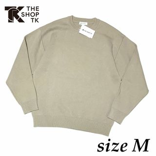 ザショップティーケー(THE SHOP TK)の新品　Mサイズ　タケオキクチ　THE SHOP TK　ニット プルオーバー　長袖(ニット/セーター)