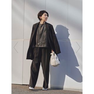 未使用品styling 定番のトロミテーラードジャケット