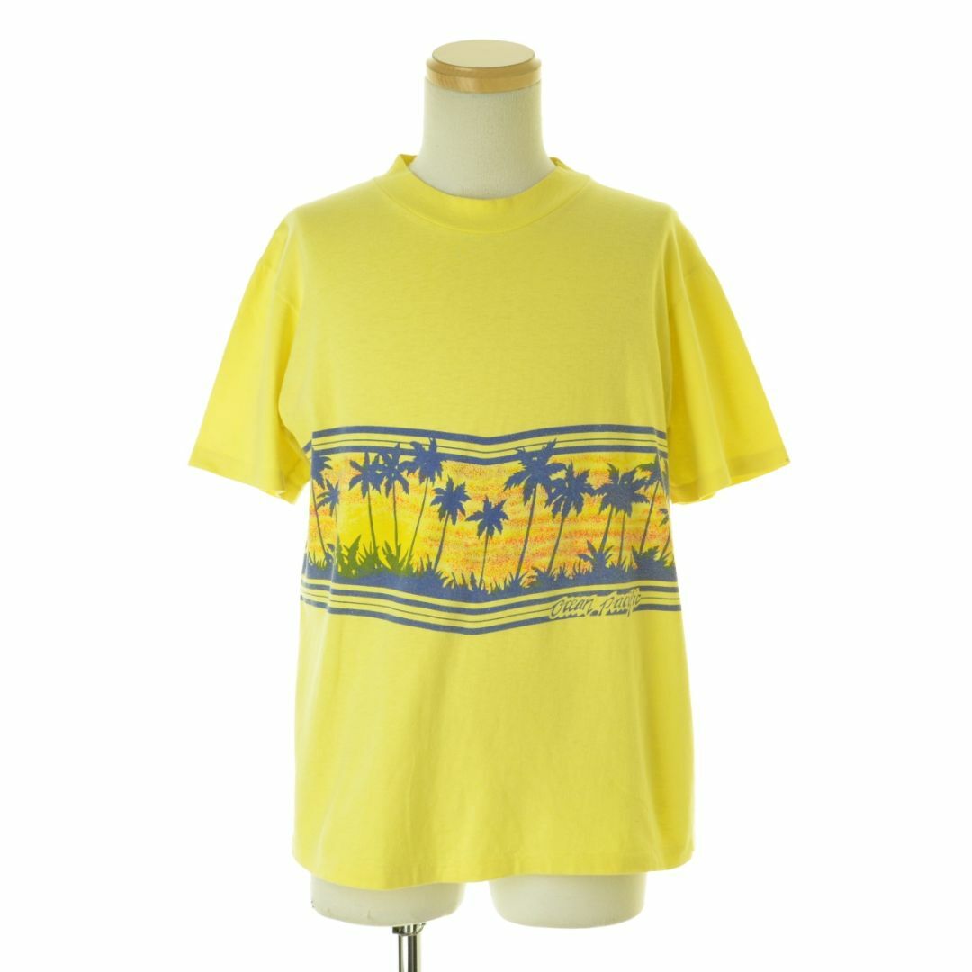 OCEAN PACIFIC(オーシャンパシフィック)の【OCEANPACIFIC】〜80s パームツリー半袖Tシャツ メンズのトップス(Tシャツ/カットソー(半袖/袖なし))の商品写真