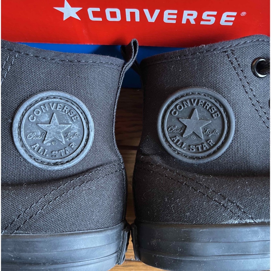 CONVERSE(コンバース)のコンバース20.0cmハイカット黒スニーカー キッズ/ベビー/マタニティのキッズ靴/シューズ(15cm~)(スニーカー)の商品写真