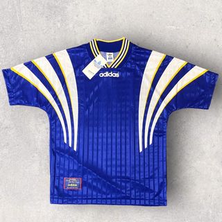激レア】90s adidas アディダス デサント製 ドイツ代表 ゲームシャツ