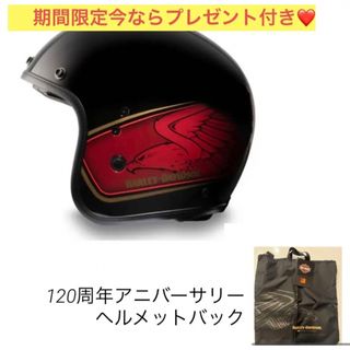 Harley-Davidson 120アニバーサリー記念モデルヘルメット-