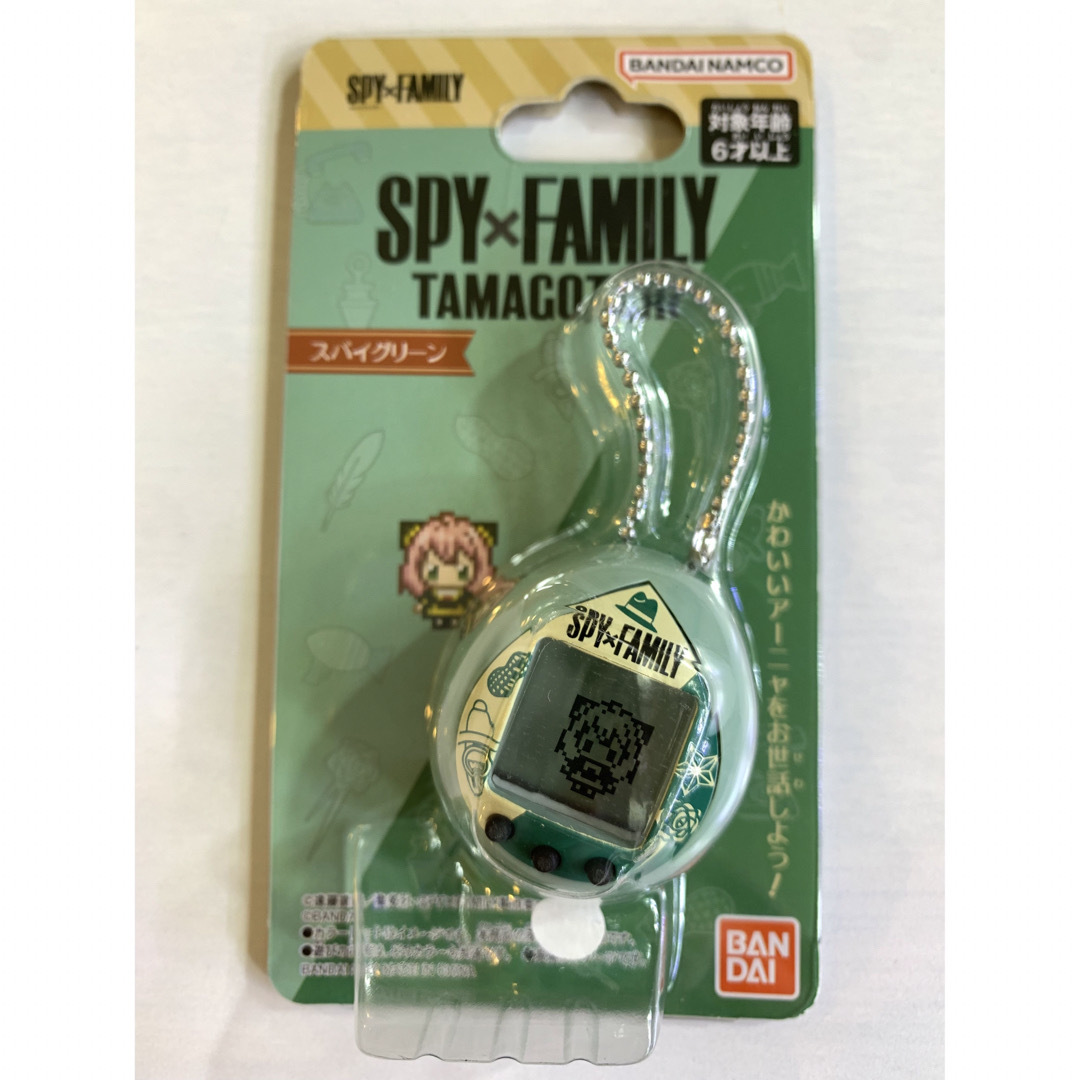 BANDAI(バンダイ)の【新品未開封】たまごっち スパイファミリー SPY×FAMILY スパイグリーン エンタメ/ホビーのアニメグッズ(その他)の商品写真