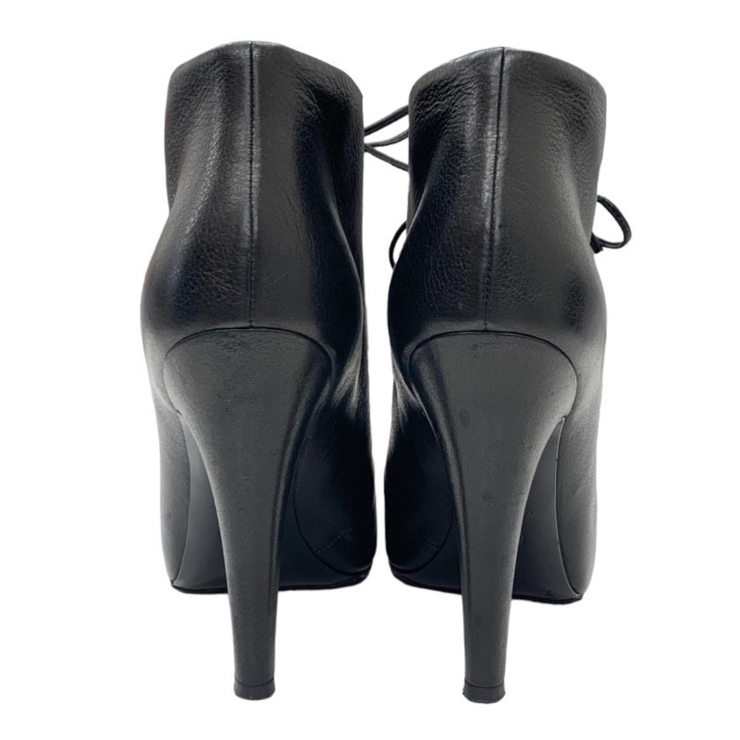 CHANEL(シャネル)のシャネル ブーツ ショートブーツ レザー ブラック レディースの靴/シューズ(ブーツ)の商品写真