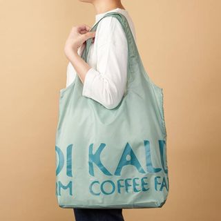 カルディ(KALDI)のカルディ　エコバッグ　新色　セージグリーン　KALDI(エコバッグ)