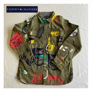 トミーヒルフィガー(TOMMY HILFIGER)のTOMMY HILFIGER 長袖シャツ　サイズM(ブラウス)