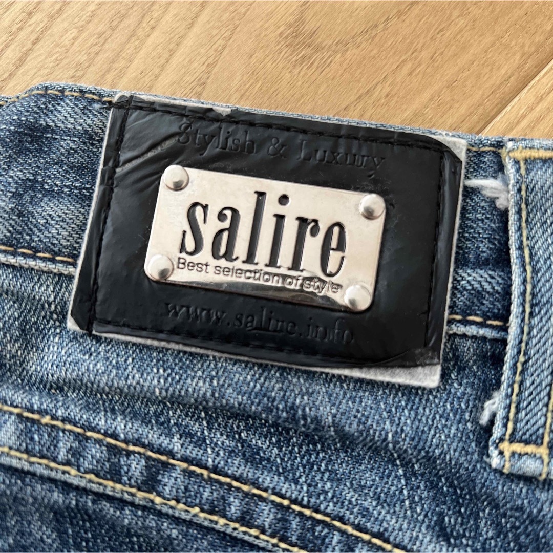 salire(サリア)のsalire デニム　SS レディースのパンツ(デニム/ジーンズ)の商品写真