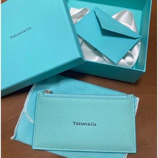 ティファニー(Tiffany & Co.)の新品！ティファニージップカードケース(財布)