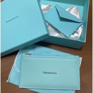 ティファニー(Tiffany & Co.)の新品！ティファニージップカードケース(財布)