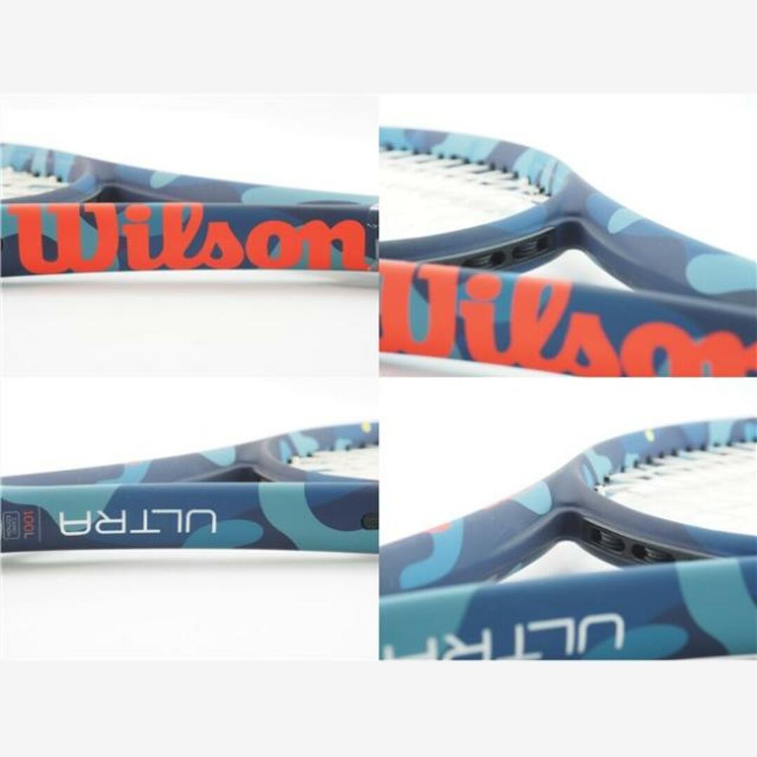 中古 テニスラケット ウィルソン ウルトラ 100エル カモ 2018年モデル (G2)WILSON ULTRA 100L CAMO 2018