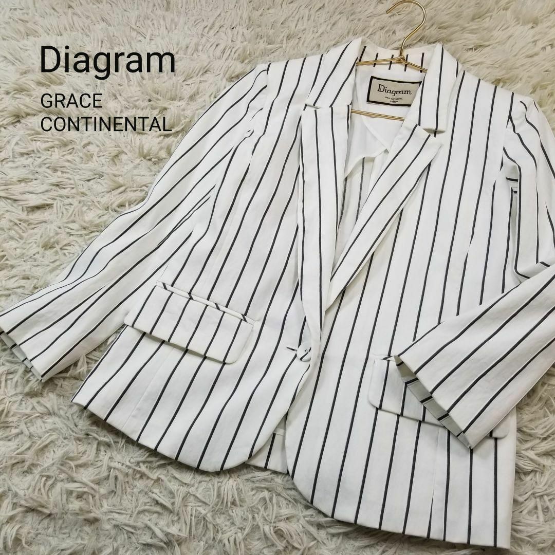 Diagram GRACE CONTINENTAL テーラードジャケット 36