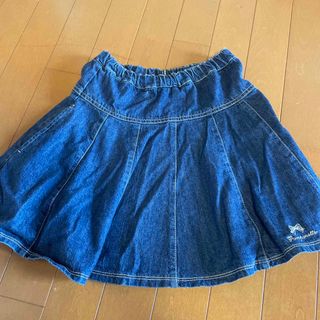 ポンポネット(pom ponette)のデニムスカート　ポンポネット　キッズ　140cm(スカート)