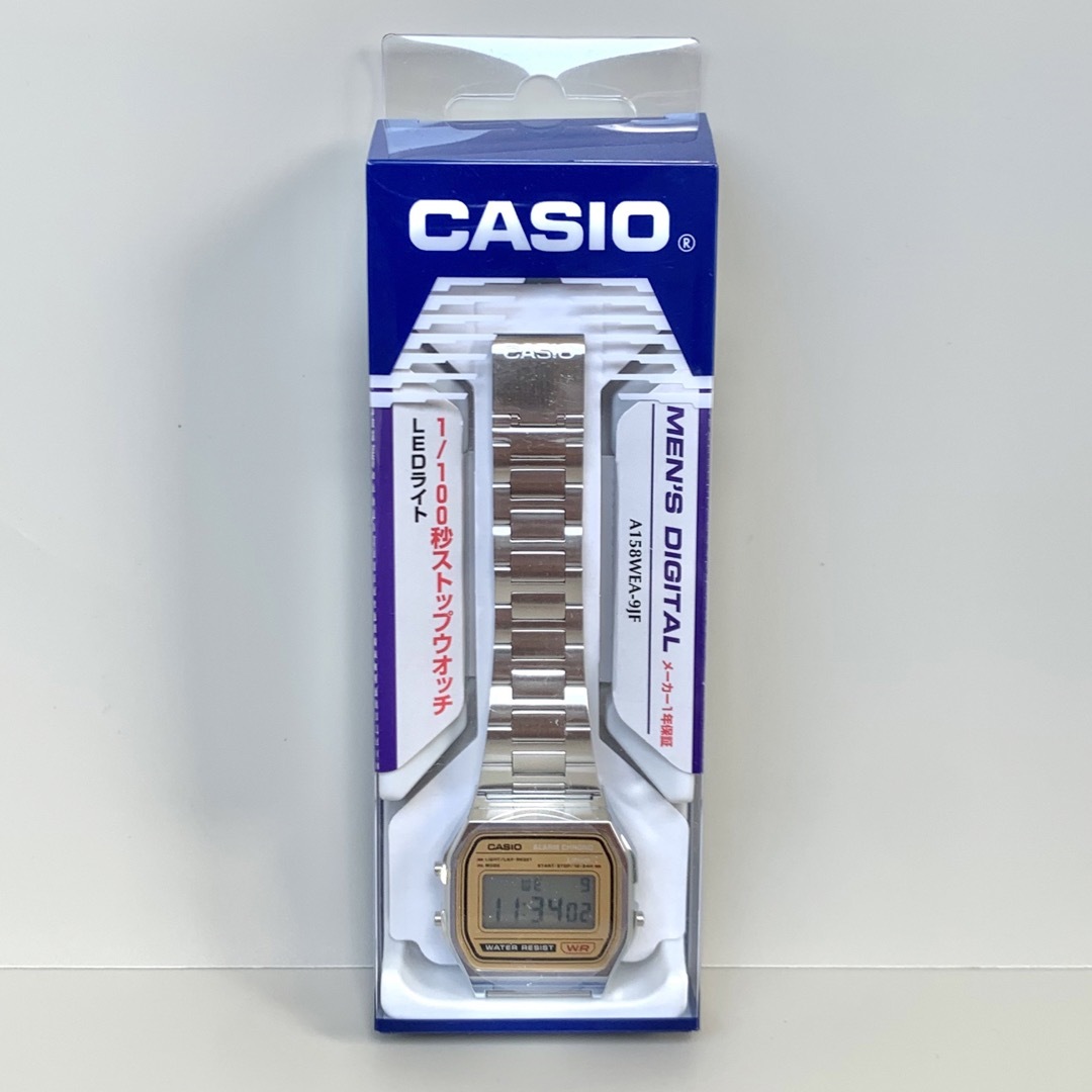 CASIO カシオ　チープカシオ　チプカシ　ステンレス　シルバー　あいみょん メンズの時計(腕時計(デジタル))の商品写真