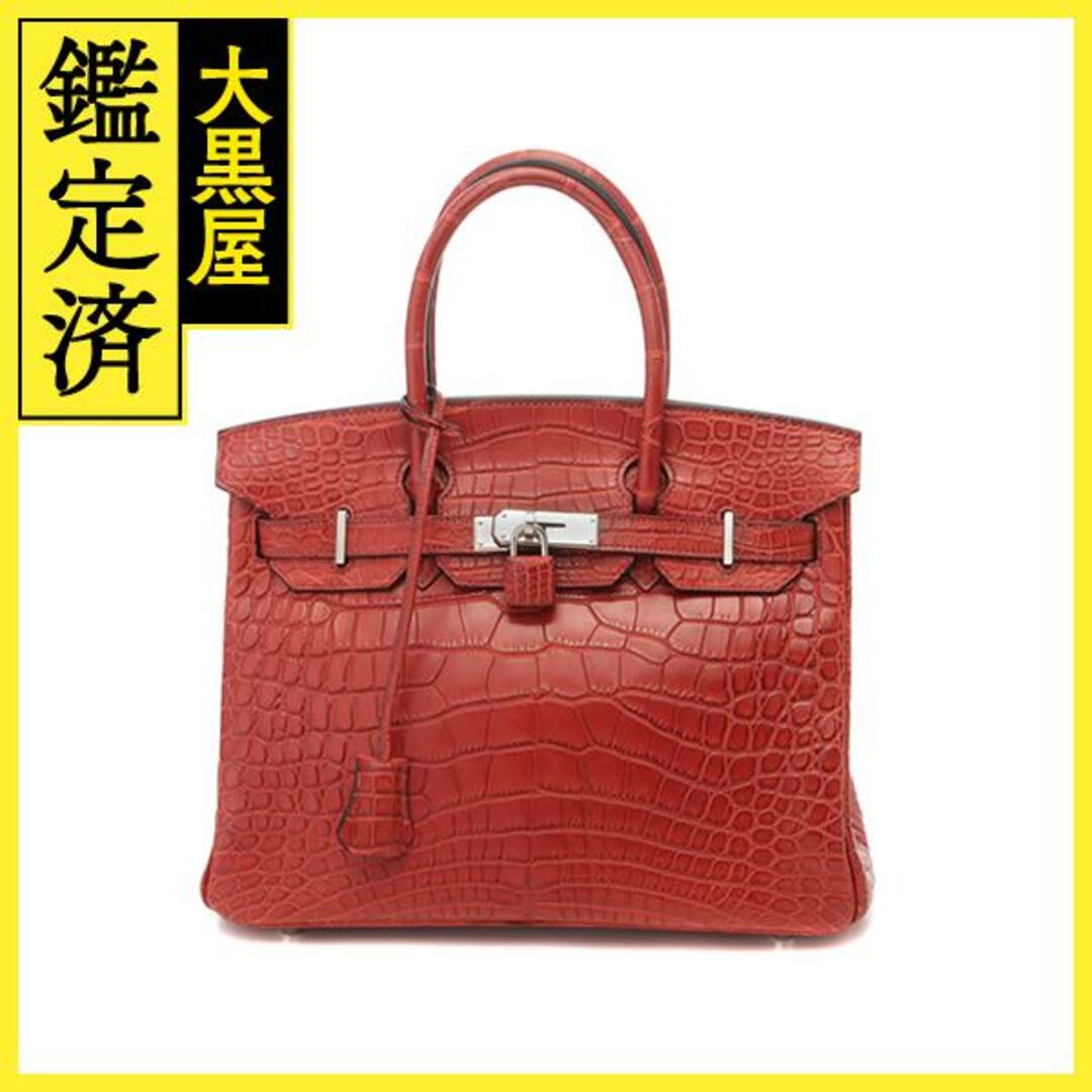 HERMES エルメス ダルヴィPM アリゲーター ブルージーン