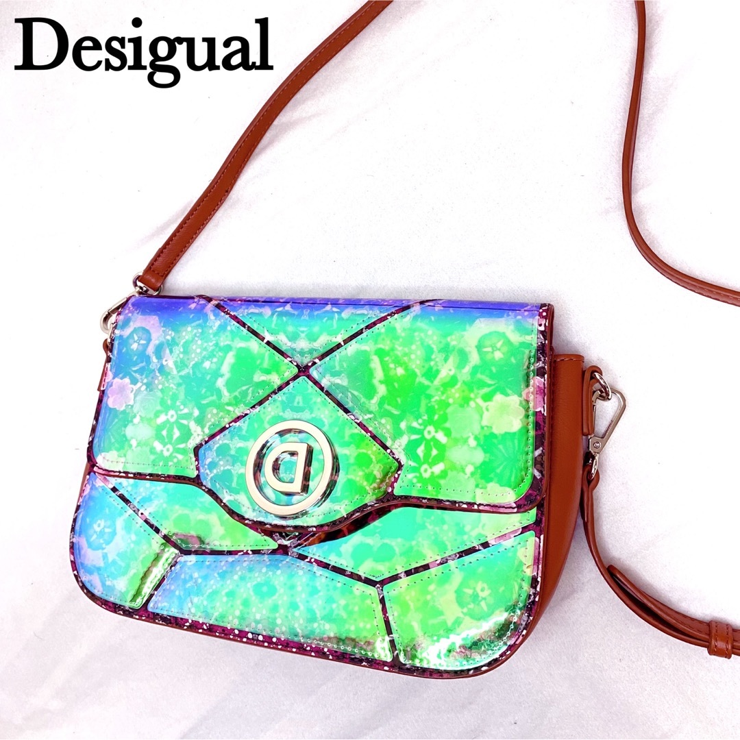 DESIGUAL - 【美品】デシグアル クロスボディーバッグ ショルダー