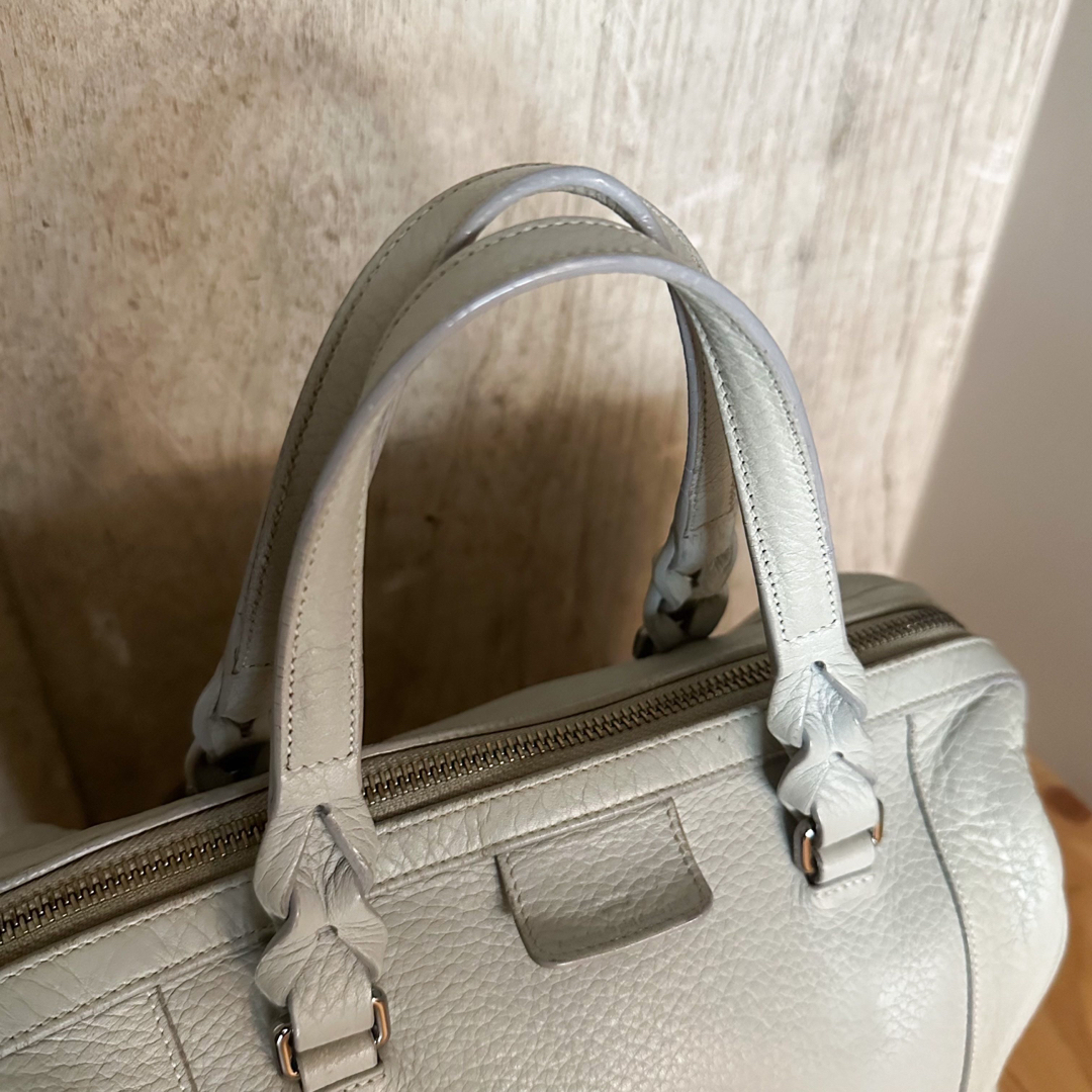 LOEWE フスタ25 FUSTA ブルー ショルダー ハンドバッグ 2WAY