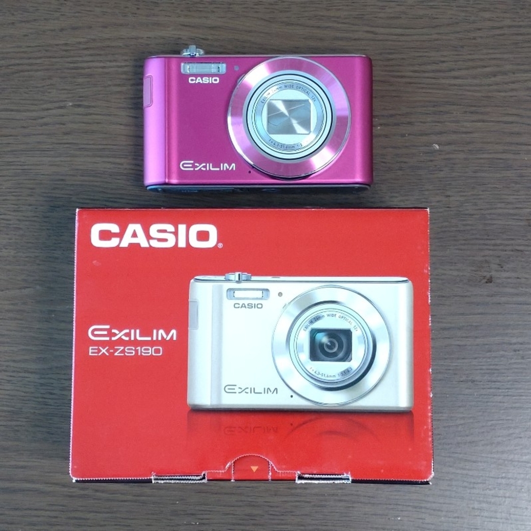 CASIO　EXILIM　EX-ZS190 デジタルカメラ