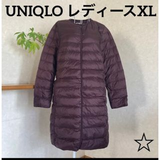 ユニクロ ダウンコート(レディース)(レッド/赤色系)の通販 35点