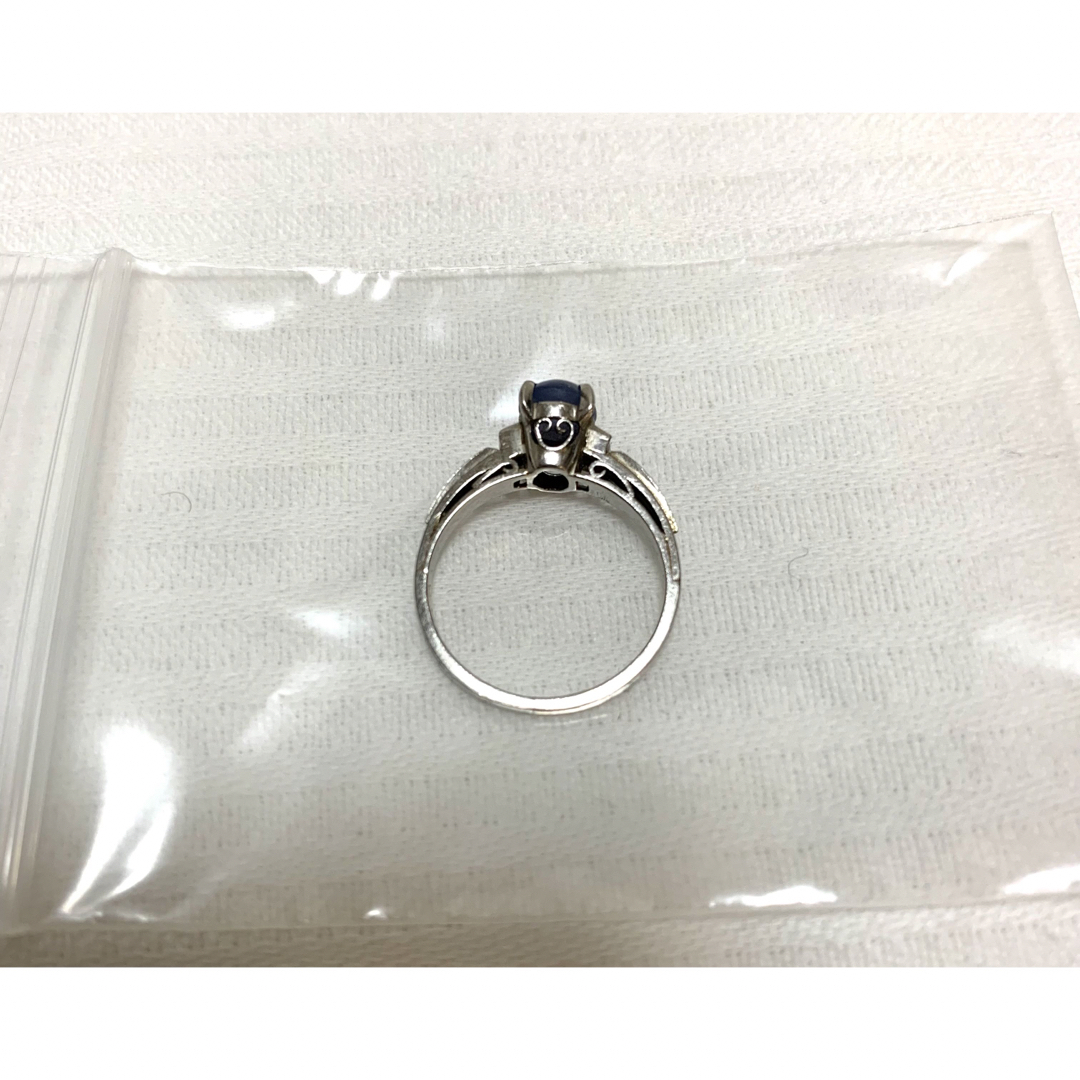 プラチナ850 サファイア 1.38ct 白金 リング - リング(指輪)