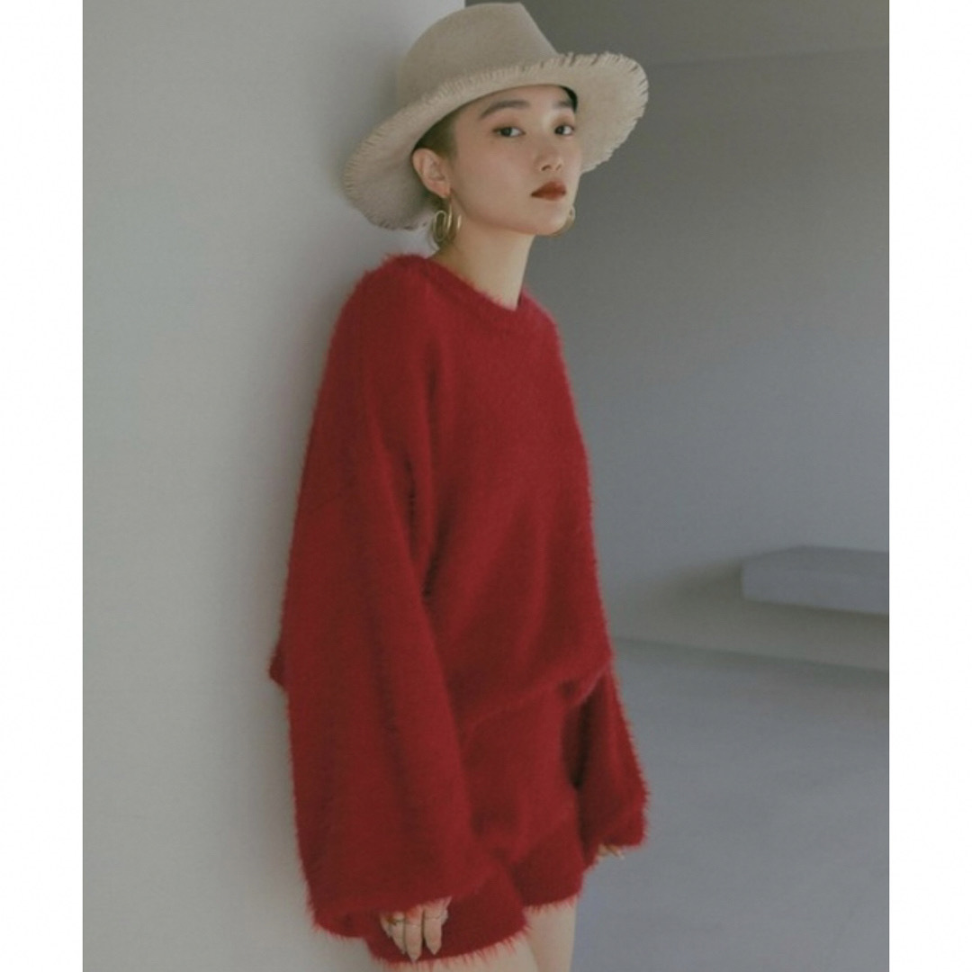 miette モヘヤニット セットアップ ライクバルーンスリーブ タグ付き