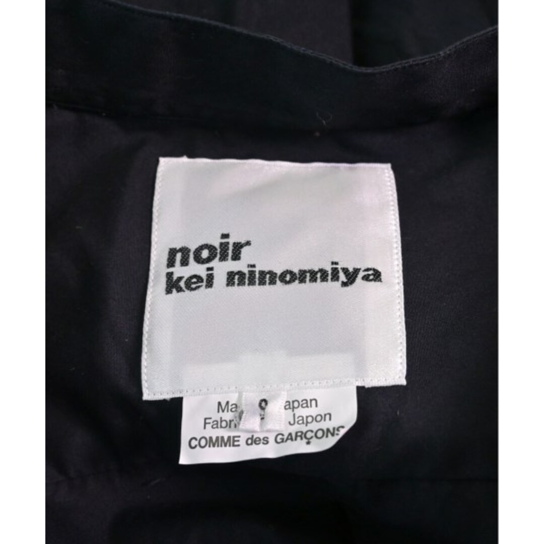 noir kei ninomiya カジュアルシャツ S 黒系