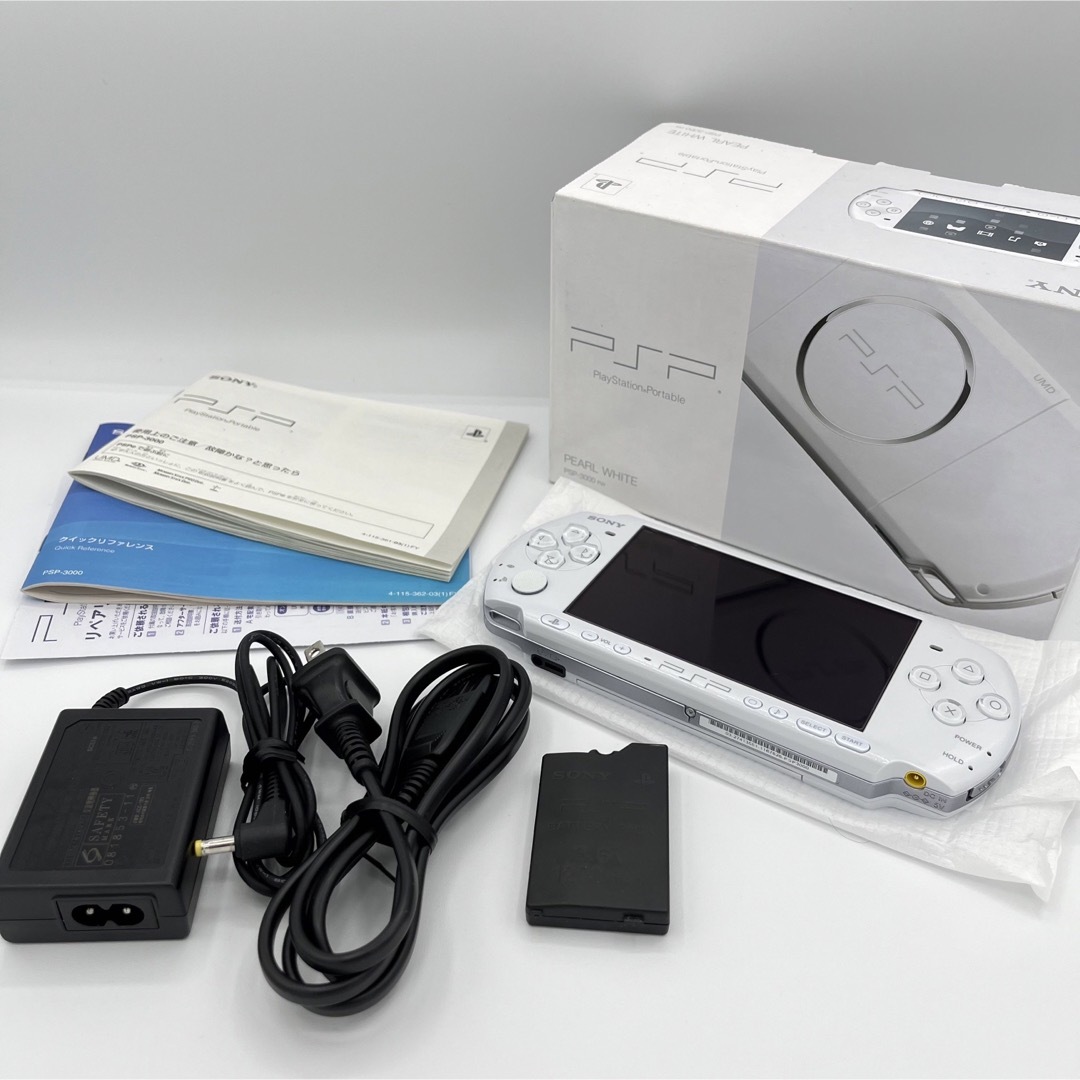 PSP 本体 3000 ソフト 白 まとめ売り