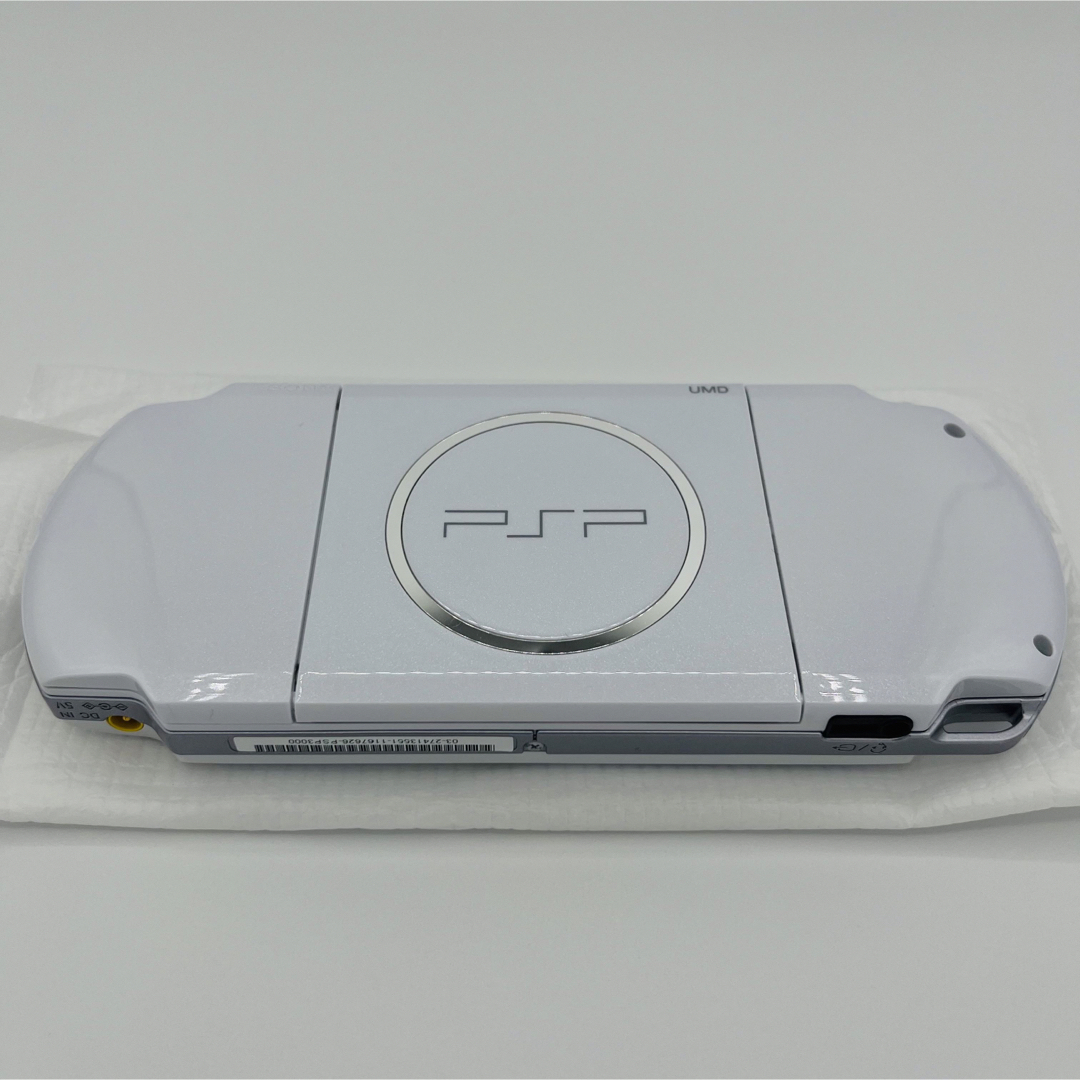 【良品】PSP3000 パールホワイト 本体 SONY すぐに遊べるセット