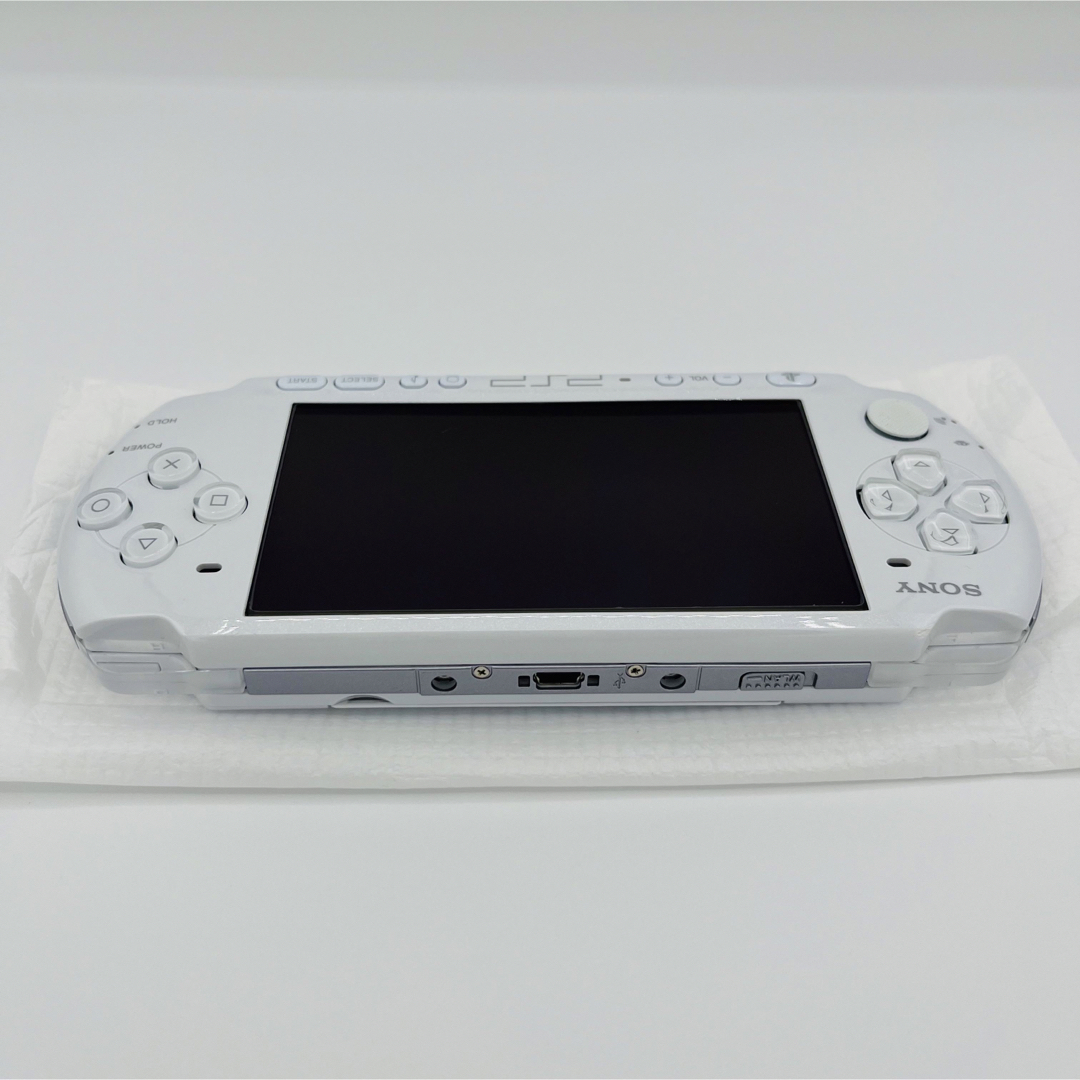 【良品】PSP3000 パールホワイト 本体 SONY すぐに遊べるセット