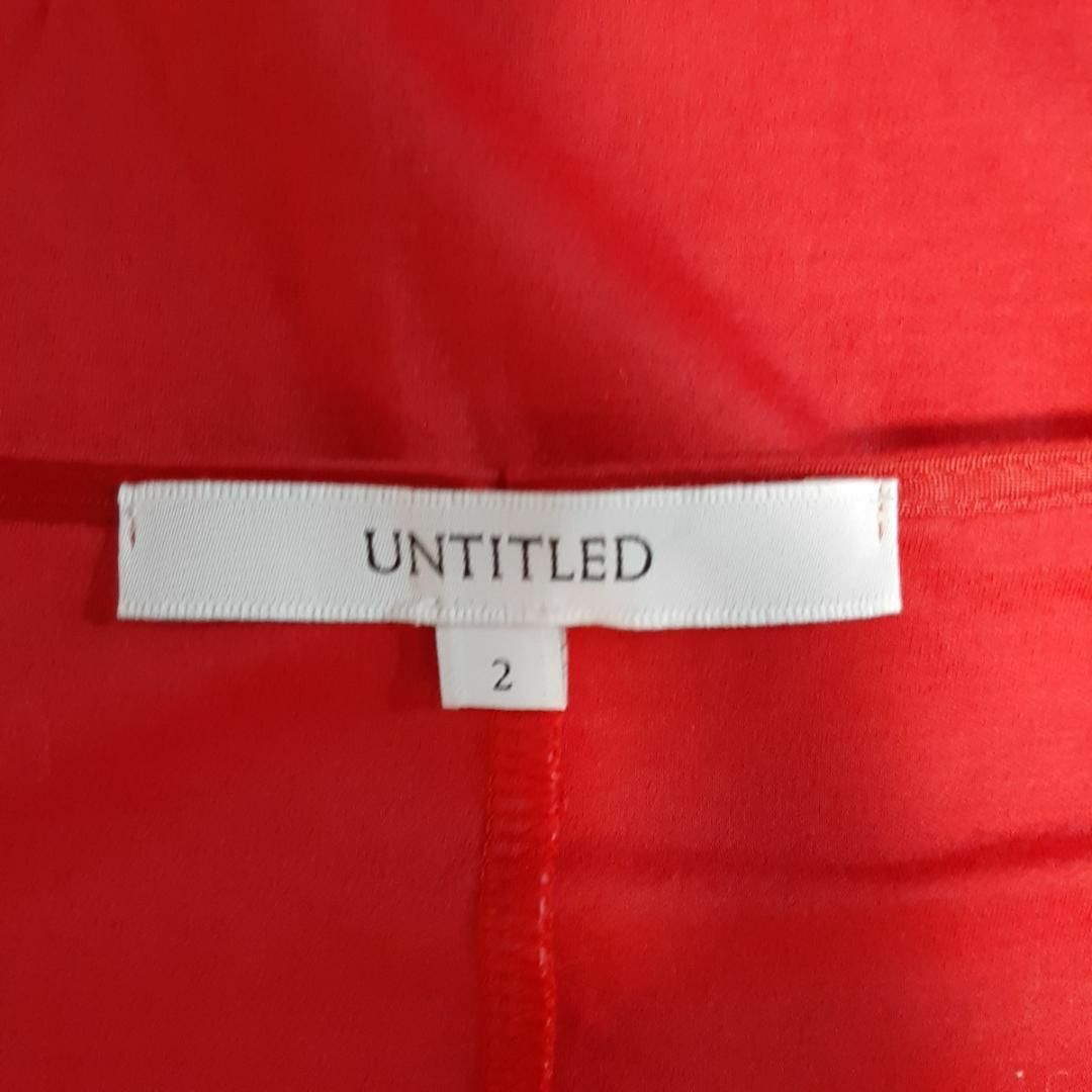 UNTITLED(アンタイトル)のUNTITLED アンタイトル Tシャツ 匿名配送 レディースのトップス(Tシャツ(半袖/袖なし))の商品写真