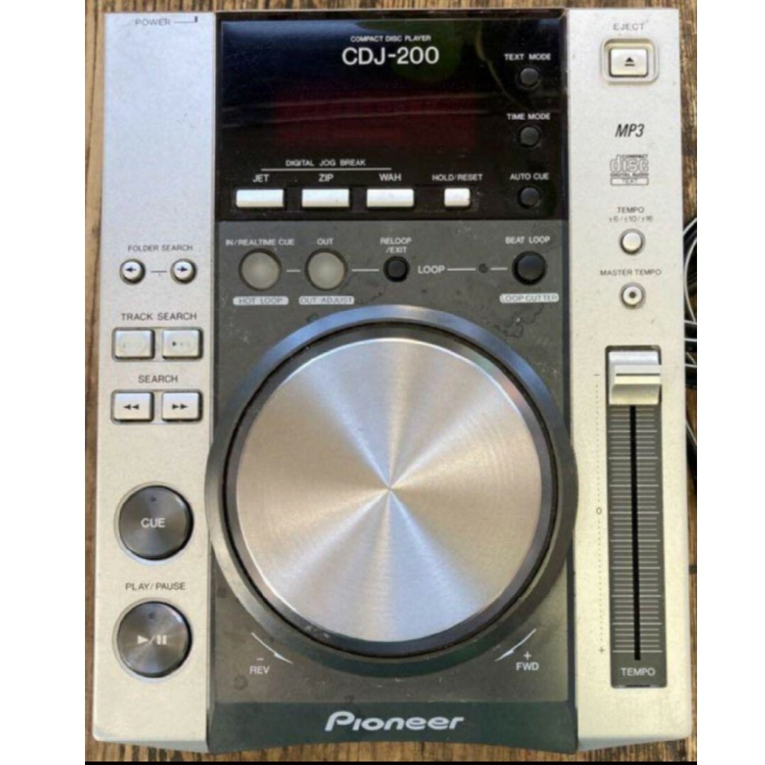 Pioneer(パイオニア)のPIONEER CDJ-200　CDプレーヤー 楽器のDJ機器(CDJ)の商品写真