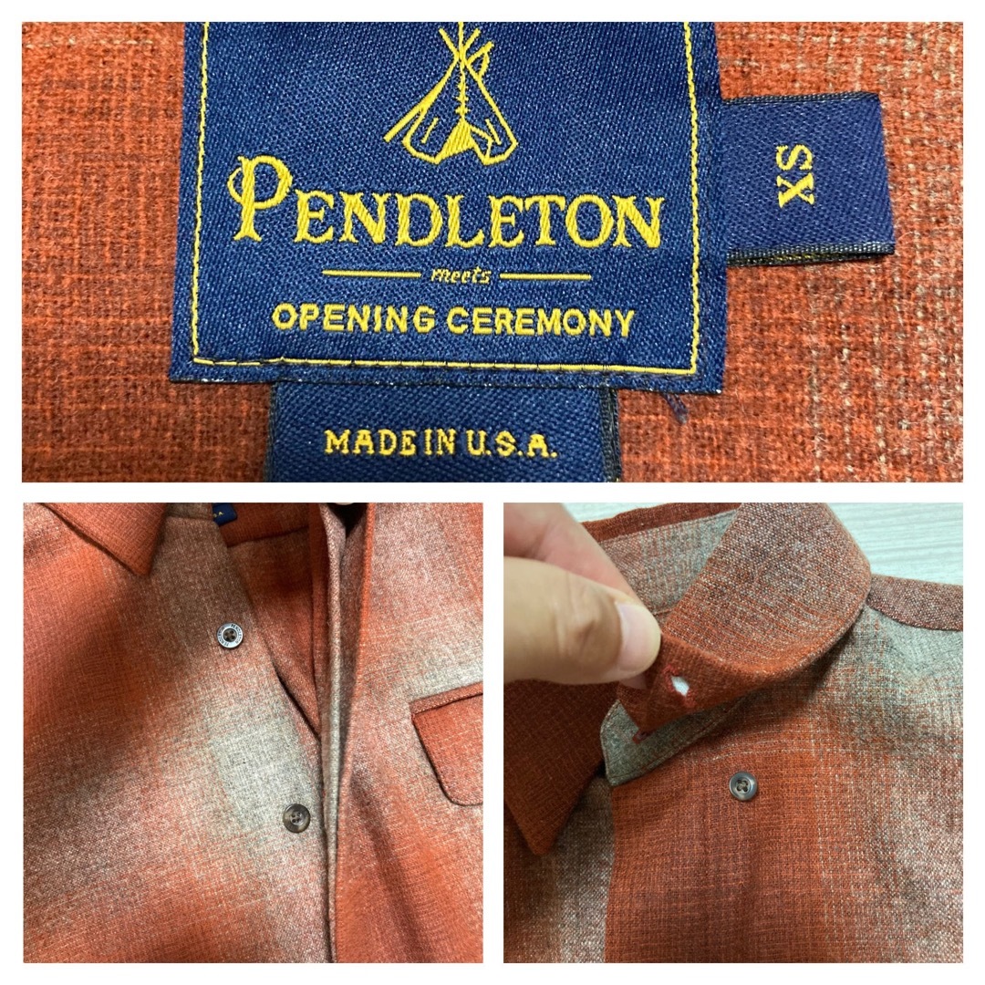 opening ceremony × pendleton コットンシャツ