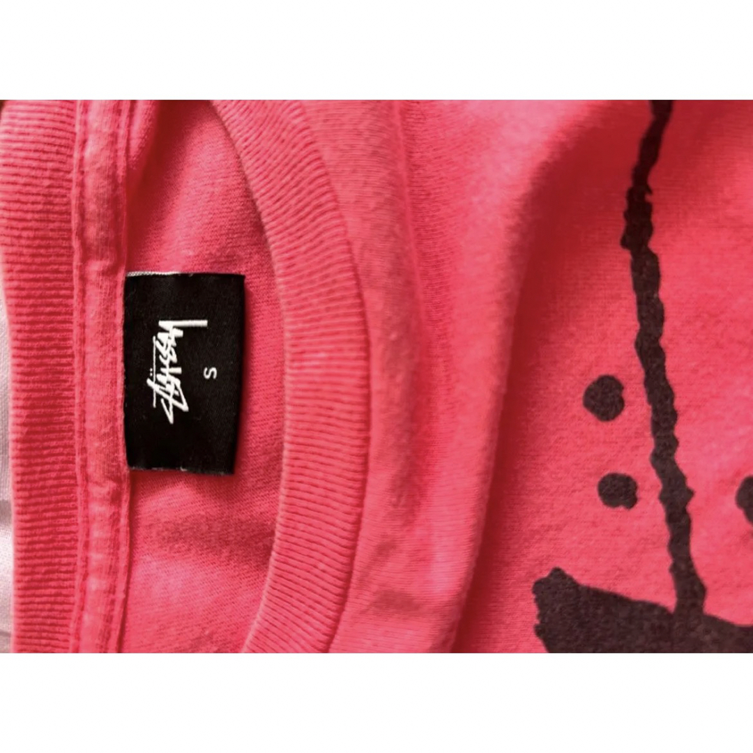 STUSSY(ステューシー)のSTUSSYtシャツ　ピンク メンズのトップス(Tシャツ/カットソー(半袖/袖なし))の商品写真