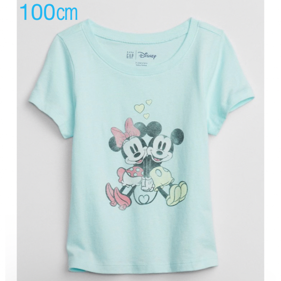 babyGAP(ベビーギャップ)の『新品』babyGAP×Disney 半袖Tシャツ 100㎝ キッズ/ベビー/マタニティのキッズ服女の子用(90cm~)(Tシャツ/カットソー)の商品写真