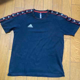 アディダス(adidas)のadidas　アディダス　サイドライン　刺繍ロゴ　Tシャツ(Tシャツ/カットソー(半袖/袖なし))