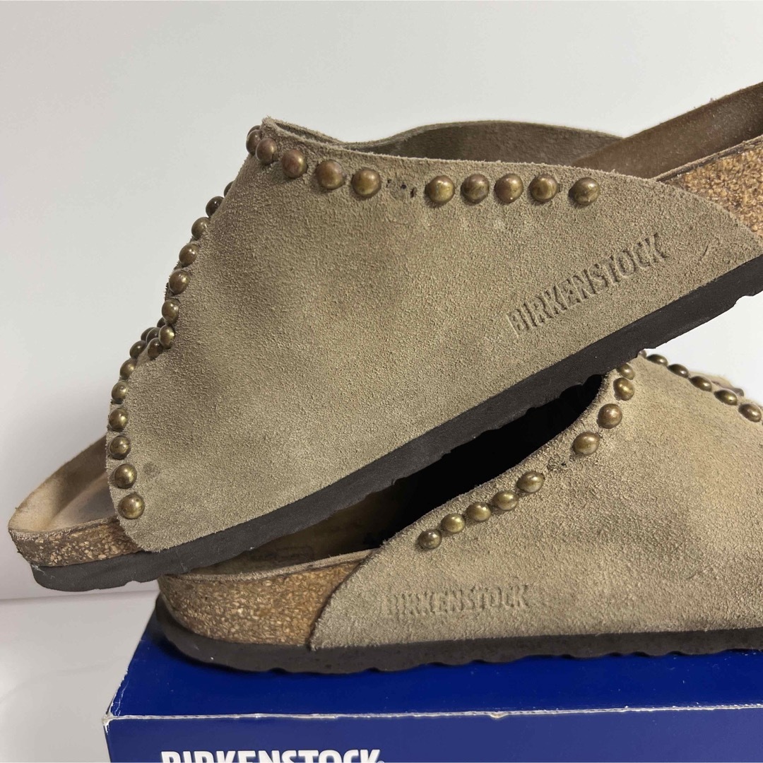 BIRKENSTOCK(ビルケンシュトック)のCharcoal 別注 BIRKENSTOCK HTC スタッズカスタム 40 メンズの靴/シューズ(サンダル)の商品写真