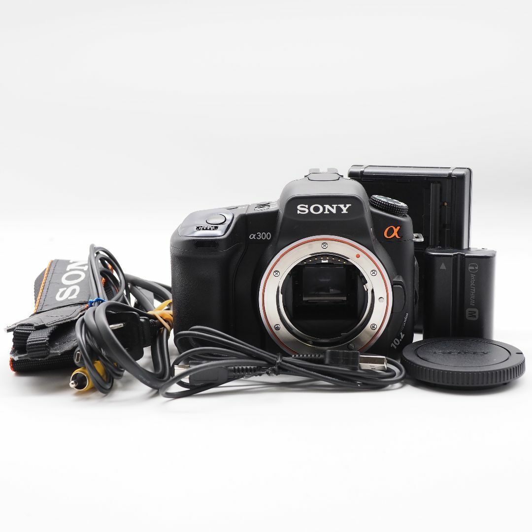 SONY デジタル一眼レフカメラ α300ボディ ブラック DSLRA300 SONY デジタル一眼レフカメラ α300ボディ ブラック DSLRA300