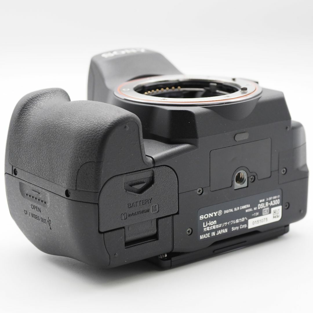 SONY デジタル一眼レフカメラ α300ボディ ブラック DSLRA300 7
