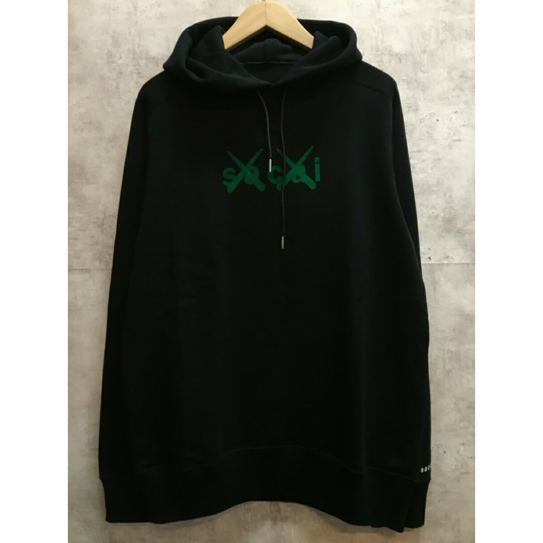 sacai × KAWS Flock Print Hoodie 21AW サカイ カウズ フーディー パーカー 21-0286S【004】