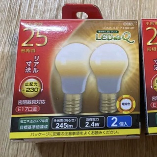 オーム電機 - LED電球 小形 E17 40形相当 電球色 LDA4L-G-E17IH92-2