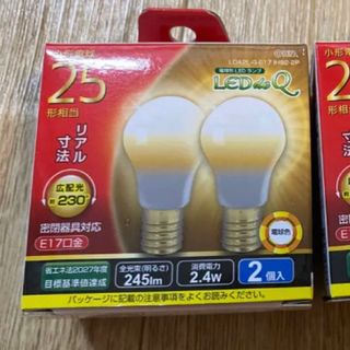 オームデンキ(オーム電機)のLED電球 小形 E17 40形相当 電球色 LDA4L-G-E17IH92-2(蛍光灯/電球)