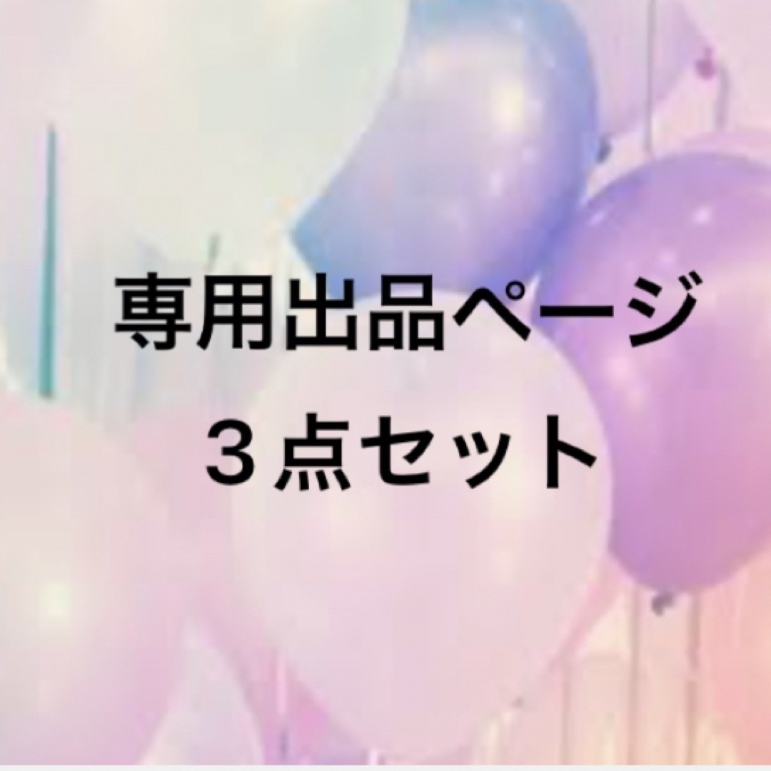 専用ページ　３点セット エンタメ/ホビーのおもちゃ/ぬいぐるみ(キャラクターグッズ)の商品写真