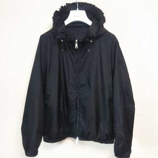 モンクレール(MONCLER)のモンクレール Pharillons ナイロンパーカー フリル レディース 黒 1(ナイロンジャケット)