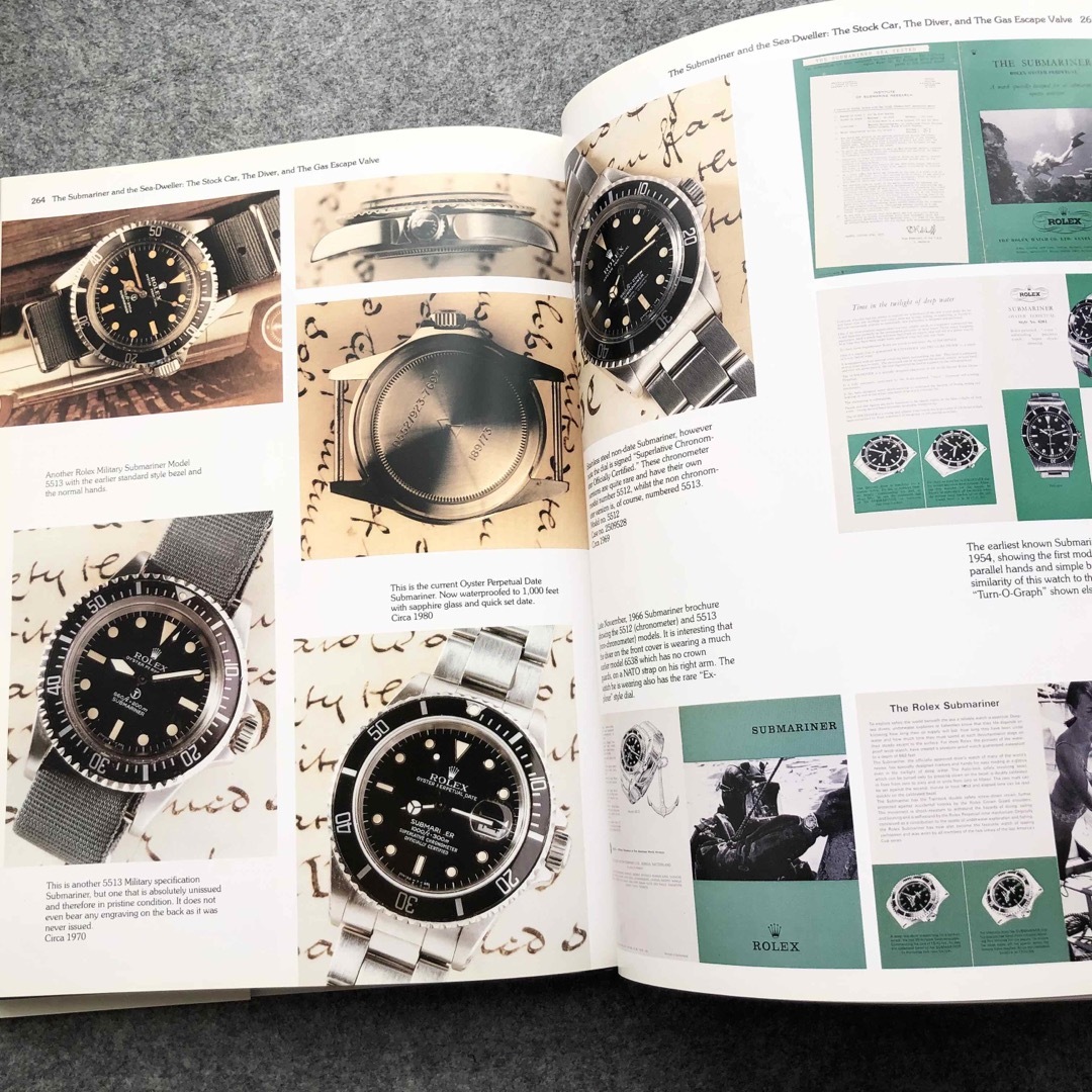 ヴィンテージ・ロレックス 写真集「Rolex Wristwatches」